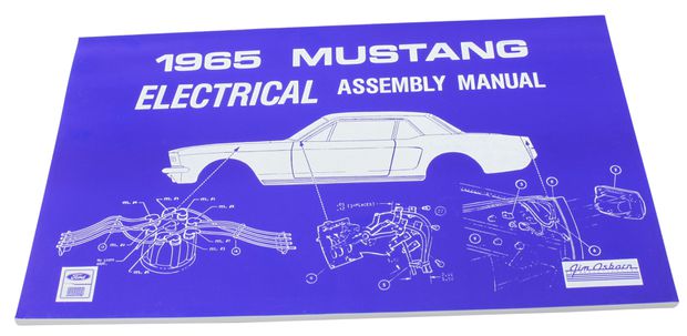 Verkstadsbok Elsystem Mustang 1965 i gruppen 14 hos VP Autoparts AB (AM0008)
