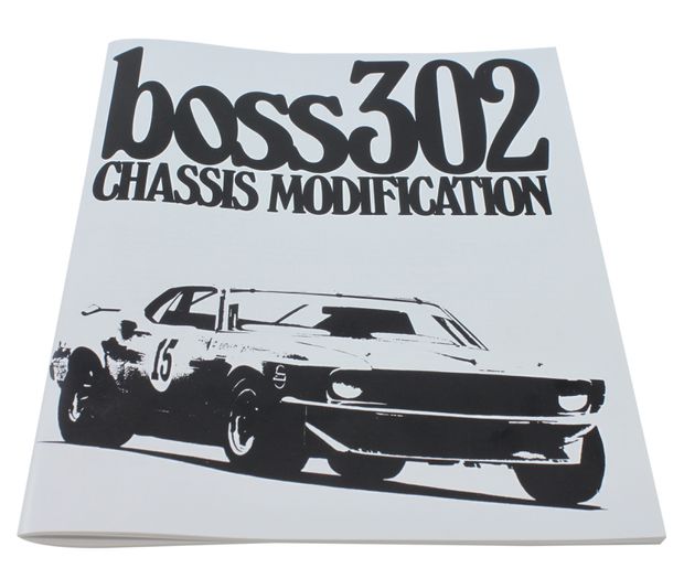 Manual Boss 302 chassimodifik. i gruppen Tillbehr / Litteratur / Handbcker/Manualer Ford/Mercury hos VP Autoparts AB (MP0011)