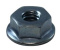 Nut #10-24 With Flange Serrated