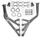 Exhaust manifold 3-Y Headers Ford SB SS