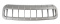 Air intake grille 1800 61-63 Aluminum Air intake grille 1800 61-63 Aluminum
