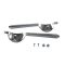 Bracket Fog lights 1965 Chrome Bracket Fog lights 1965 Chrome