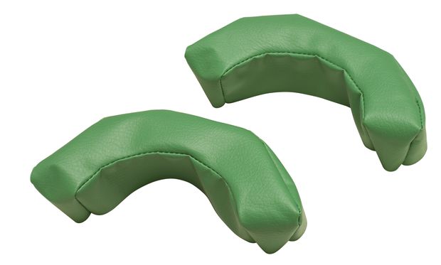 Cover arm rest 444A green in the group Volvo / PV/Duett / Interior / Upholstery 444 / Upholstery 444A green/beige 1947-50 at VP Autoparts AB (000289)