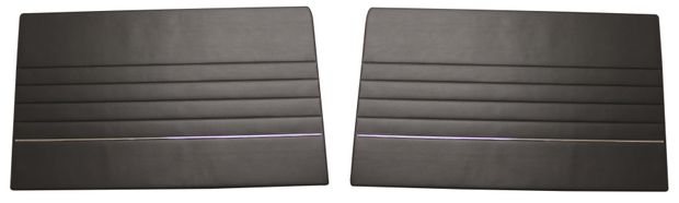 Door panels 210 black in the group Volvo / PV/Duett / Interior / Upholstery 210 / Upholstery 210 black (special) at VP Autoparts AB (000298-99)