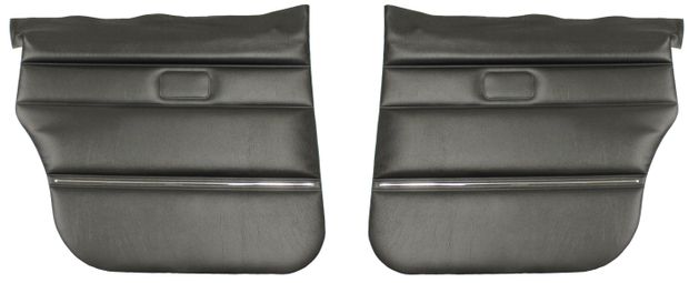 Door panels 244/245 79- black Univ.Rear in the group  at VP Autoparts AB (000395-96)