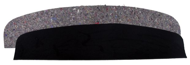 Carpet hat shelf 140/164 70-71 black in the group Volvo / 140/164 / Interior / Mats/carpets / Mats/carpets 140 at VP Autoparts AB (000635)