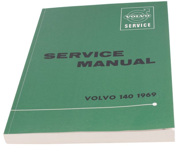 Servicemanual 140 1969 Engelska i gruppen Volvo / 140/164 / Övrigt / Litteratur / Litteratur 140 hos VP Autoparts AB (10542)