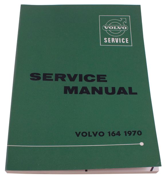 Servicemanual 164 1970 i gruppen Volvo / 140/164 / vrigt / Litteratur / Litteratur 164 hos VP Autoparts AB (10575)