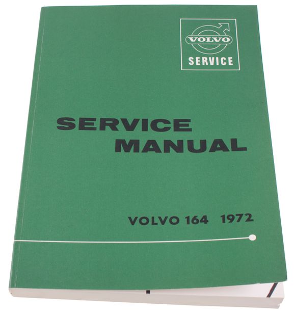Service manual 1972 164 in the group Volvo / 140/164 / Miscellaneous / Literature / Literature 164 at VP Autoparts AB (10736)