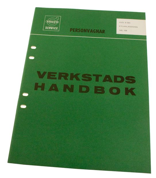 Workshop manual A/C 140/164 Swedish in the group Volvo / 140/164 / Miscellaneous / Literature / Literature 164 at VP Autoparts AB (10805)