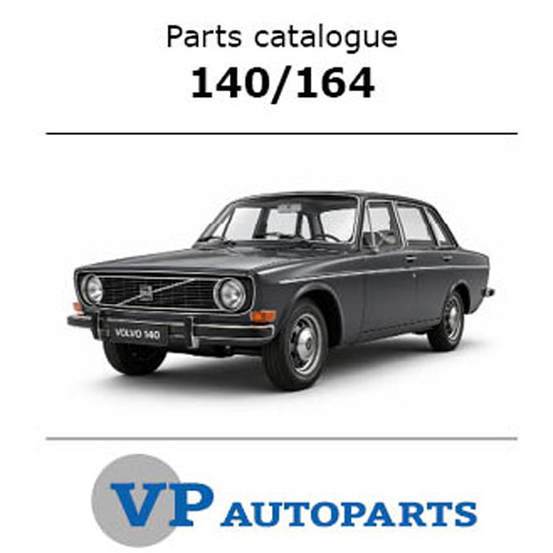 Reservdelskatalog 140/164 CD i gruppen Volvo / 140/164 / Övrigt / Litteratur / Litteratur 164 hos VP Autoparts AB (10943)