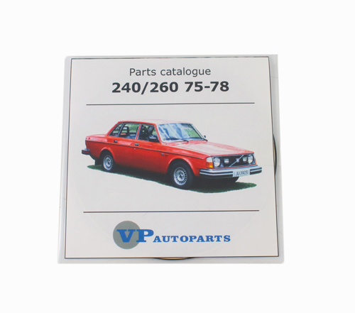 Reservdelskatalog 240 75-78 CD i gruppen Volvo / 240/260 / vrigt / Litteratur 240/260 hos VP Autoparts AB (10946)