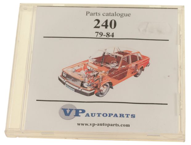Reservdelskatalog 240 79-84 DVD i gruppen Volvo / 240/260 / vrigt / Litteratur 240/260 hos VP Autoparts AB (10947)