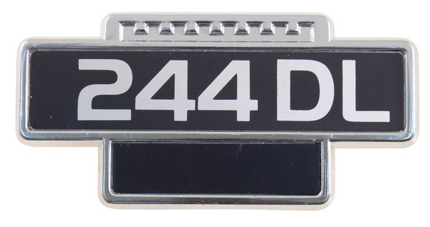 Emblem 244DL 1975 skrm B20A i gruppen Volvo / 240/260 / Karosseri / Emblem / Emblem 240/260 1975-79 hos VP Autoparts AB (1202414)
