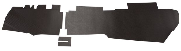 Board kit trunk 140/164 -1973 in the group Volvo / 140/164 / Body / Boot / Boot upholstery 142/144/164 1967-73 at VP Autoparts AB (1210610S)