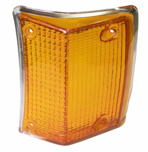 Flasher lens 140 73- amber LH in the group Volvo / 140/164 / Electrical components / Flasher / Flasher 140 1973-74 at VP Autoparts AB (1212789)