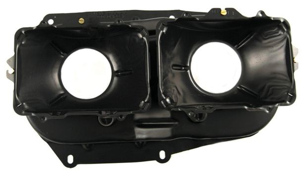 Headlight housing 240 81-93 USA rectangu in the group Volvo / 240/260 / Electrical components / Front lights / Headlight 240/260 dual rectangular at VP Autoparts AB (1235143)