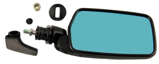 Rear view mirror Door 240/260 -87 manual in the group Volvo / 240/260 / Body / Rear view mirror / Rear view mirror 240/260 1980-85 manual at VP Autoparts AB (1255691)