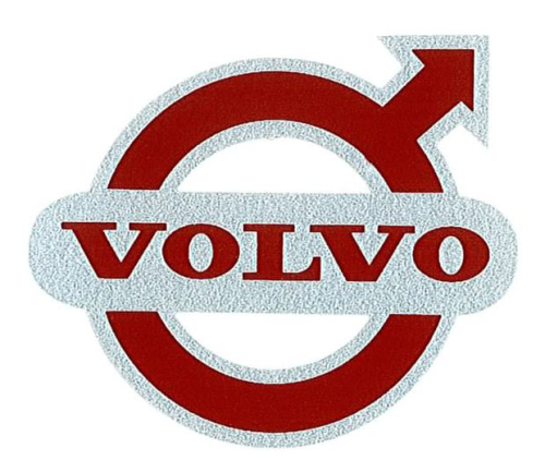 Dekal Volvo rd-silver i gruppen Volvo / 140/164 / vrigt / Dekaler / Dekaler 140 hos VP Autoparts AB (126)