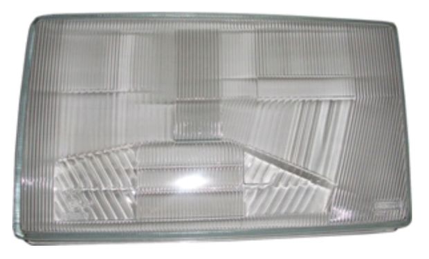 Lens 240/260 LH traffic LH in the group Volvo / 240/260 / Electrical components / Front lights / Headlight 240/260 rectangular 1981- at VP Autoparts AB (1312060)