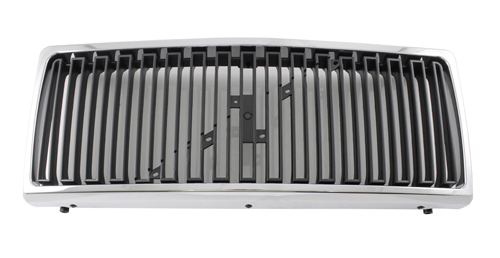 Grille 240 86- chrome/black w/o emblem in the group Volvo / 240/260 / Body / Front section/hood / Radiator grille 240 1986- at VP Autoparts AB (1312656)
