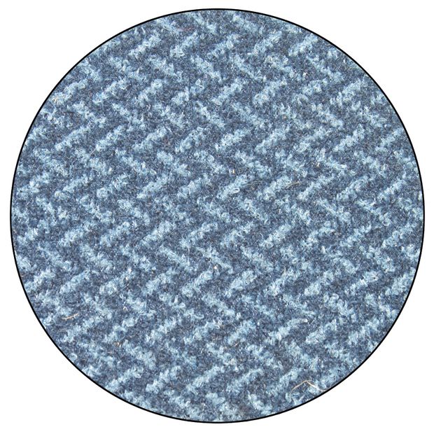Fabric 240 blue with foam herringbone in the group Outlet / Miscellaneous at VP Autoparts AB (1313874-1)