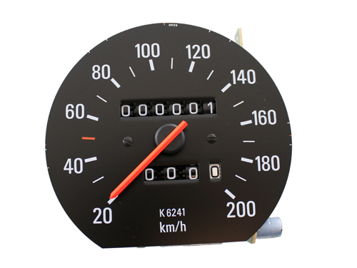 Speedometer in the group Volvo / 240/260 / Electrical components / Instrument / Combined instrument 240 1986-88 at VP Autoparts AB (1362122)