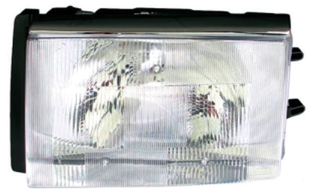 Headlamp 240/260 86-93 US/CAN LH DOT in the group Volvo / 240/260 / Electrical components / Front lights / Headlight 240 rectangular US 1986- at VP Autoparts AB (1372106)
