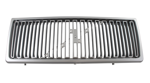 Grille 240 86-93 chrome with molding in the group Volvo / 240/260 / Body / Front section/hood / Radiator grille 240 1986- at VP Autoparts AB (1372322)