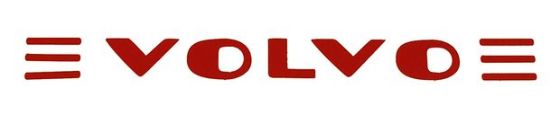 Dekal Volvo-text navkapsel i gruppen Volvo / PV/Duett / vrigt / Dekaler / Dekaler 544/210 hos VP Autoparts AB (191)