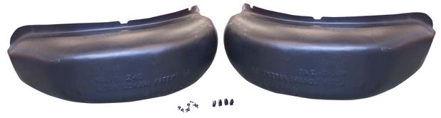 Splash plates 200 75- plastic rear in the group Volvo / 240/260 / Body / Body sides/roof / Body sides 244/264 at VP Autoparts AB (2325-2326)