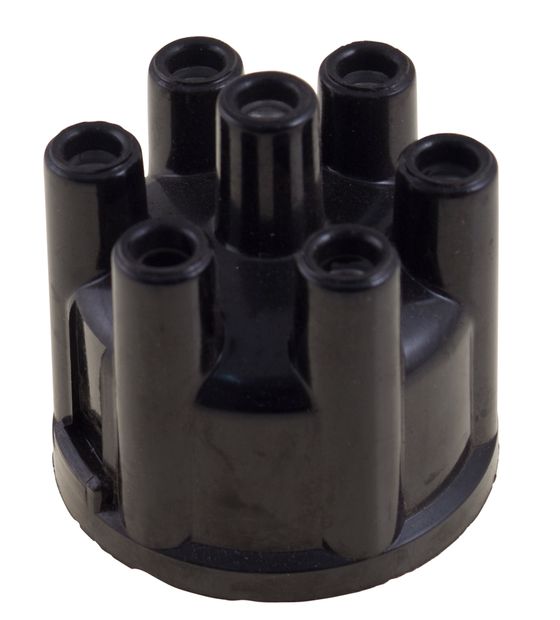 Distributor cap B30A 68-73 svart in the group Volvo / 140/164 / Electrical components / Ignition system / Ignition system B30A 241532 at VP Autoparts AB (241669BK)