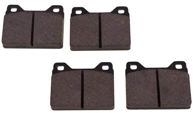 Brake pads 140/164/240 ATE front in the group Volvo / 240/260 / Brake system / Brakes front / Front brakes 240/260 ATE not B20/B21 at VP Autoparts AB (270165)