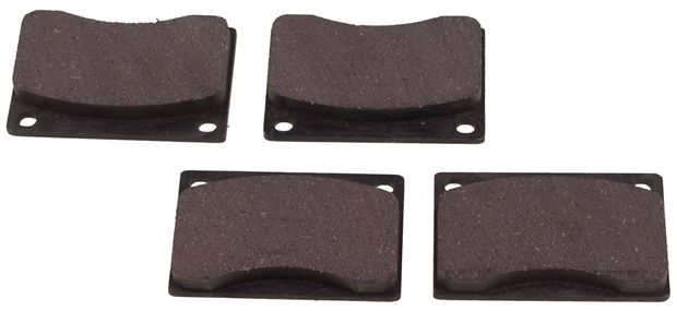 Brake pads 122/1800/140/240 Girl.frt 2-c in the group Volvo / 240/260 / Brake system / Brakes front / Front brakes 240 Girling with ABS vent at VP Autoparts AB (271739)