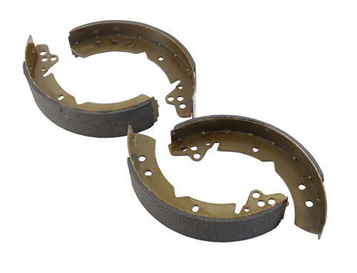 Brake shoes rear 122/1800 w.disc 61-69* in the group Volvo / P1800 / Brake system / Brakes rear / Rear wheel brake P1800 B18 1-circuit at VP Autoparts AB (271814)