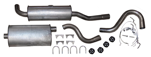 Exhaust half kit 740/940 cars w.cat. in the group Volvo / 940/960 / Fuel/exhaust system / Exhaust system / Exhaust system 940 B200/B230/B204/B234 at VP Autoparts AB (272259)