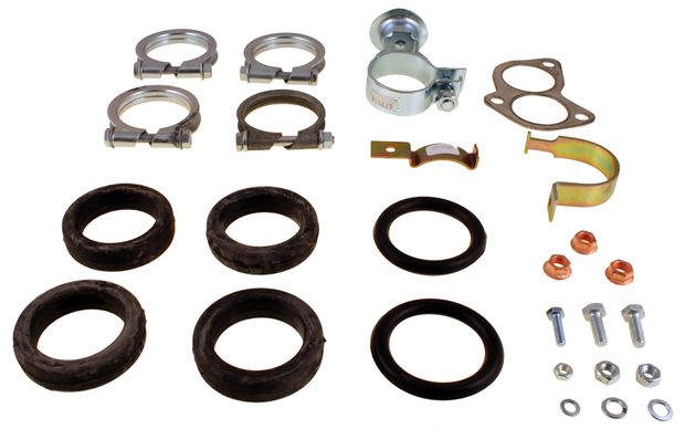 Mounting kit Exhaust system 140E/164A in the group Volvo / 140/164 / Fuel/exhaust system / Exhaust system / Exhaust system 164 1969-74 B30A at VP Autoparts AB (273109)