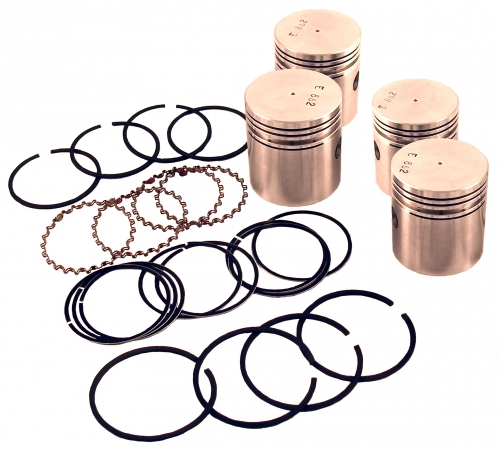 Piston kit with rings B16 standard in the group Volvo / Engines Volvo / Volvo B16 / Crankshaft B16 at VP Autoparts AB (275112)