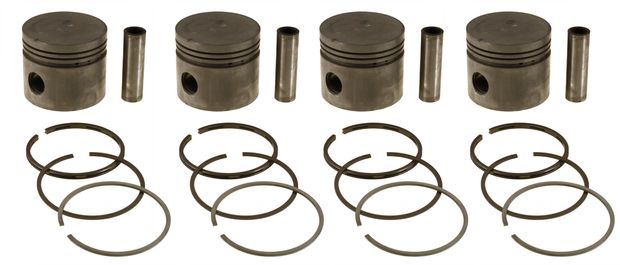 Piston kit with rings Volvo B18 Std in the group Volvo / Engines Volvo / Volvo B18 / Crankshaft B18 at VP Autoparts AB (275193)