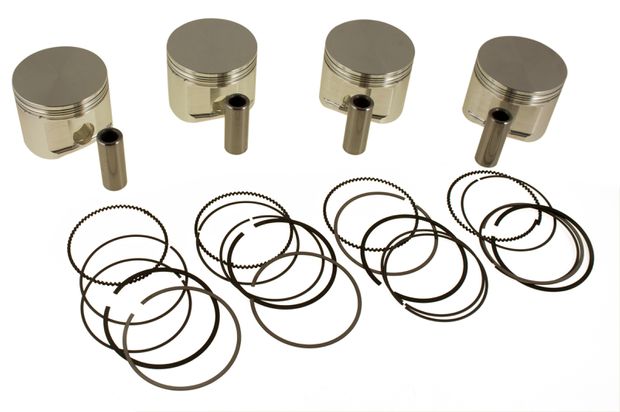 Piston kit w/rings B18 Race/0.5higher in the group Volvo / Engines Volvo / Volvo B18 / Crankshaft B18 at VP Autoparts AB (275199)