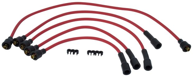 Ignition cable kit B16/B18/B20 Silicon in the group Volvo / 140/164 / Electrical components / Cables / Cables & contact units 140 1973-74 at VP Autoparts AB (275660SI)