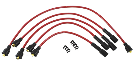 Ignition cable kit 1800 Silicon in the group Volvo / 140/164 / Electrical components / Ignition system / Ignition system B18B/D 241298 at VP Autoparts AB (275661SI)