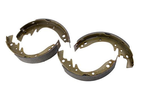 Brake shoes PV/Duett 58-68 front in the group Volvo / PV/Duett / Brake system / Brakes front / Front wheel brake 210 B18 1962-68 at VP Autoparts AB (275846)
