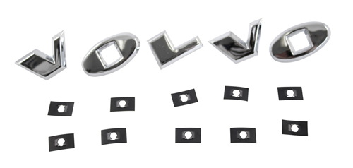 Letter kit PV/Duett silver in the group Volvo / PV/Duett / Body / Emblem / Emblem 210 at VP Autoparts AB (276376)
