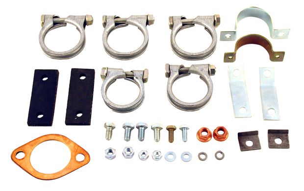 Mounting kit Exhaust system PV 9,61-66 in the group Volvo / PV/Duett / Fuel/exhaust system / Exhaust system / Exhaust system 544 B18 1962-66 at VP Autoparts AB (276494)