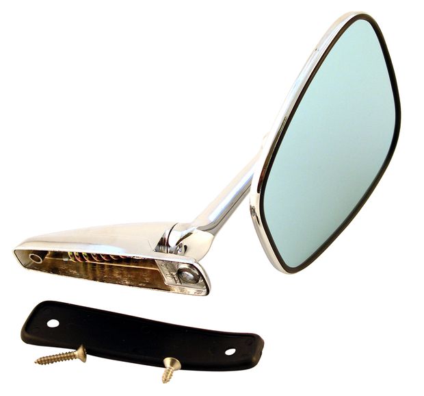 Rear view mirror DoorAmazon/1800/140 72- in the group Volvo / 140/164 / Body / Rear view mirror / Rear view mirrors 164 1973-75 at VP Autoparts AB (276613)