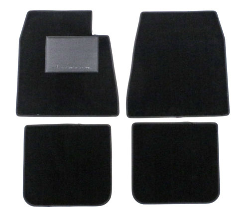 Accessory carpet kit 122 B16/57-61 Black in the group Volvo / Amazon / Interior / Mats/carpets / Accessory mats at VP Autoparts AB (277214T)
