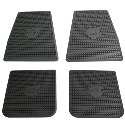Accessory rubber mats  PV/Duett grey in the group Volvo / PV/Duett / Interior / Mats/carpets / Accessory mats PV/Duett at VP Autoparts AB (279632)