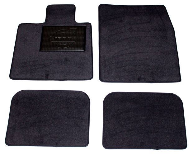 Accessory Carpet kit Volvo 1800S grey in the group Volvo / P1800 / Interior / Mats/carpets / Accessory mats 1961-73 at VP Autoparts AB (281030)