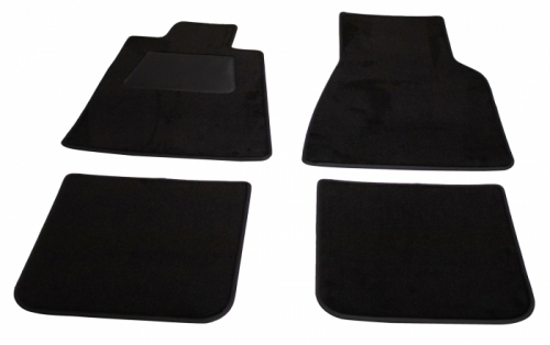 Accessory carpet kit. 140 1967-71. Black in the group Volvo / 140/164 / Interior / Mats/carpets / Mats/carpets 140 at VP Autoparts AB (281033)